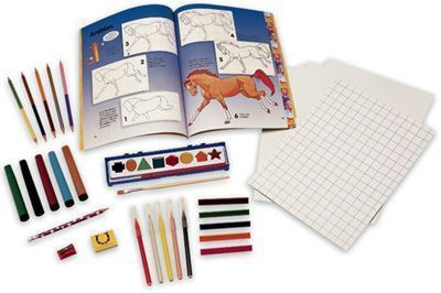 Kids Korner on Can Draw Horses   Ponies Artists Kit   Kids Korner