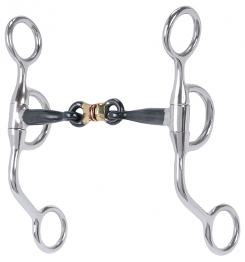 Sweet Iron 3-Piece Argentine Snaffle: Chicks Discount Saddlery