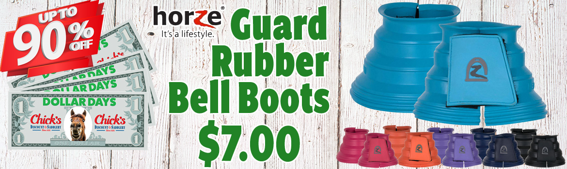 HorZe Guard Rubber Bell Boots $7 - Dollar Day$