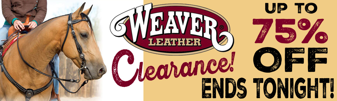 Weaver Leather Clearance - up to 75% Off Ends Tonight