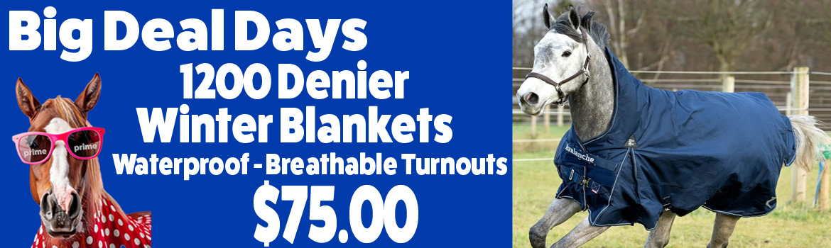 1200 Denier Turnout Blankets $75.00