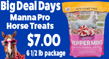 Manna Pro Horse Treats $7.00 - Big Deal Days!