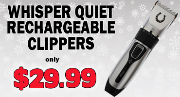 Whisper Quiet Rechargeable Clippers - $29.99