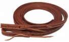 Showman Argentina Cow Leather 5/8 inch x 8 foot Split Reins With Barb Wire Tool