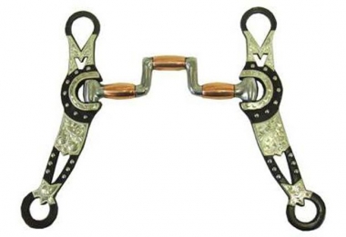 Robart Pinchless Victory Port Bit - 5 Inches: Chicks Discount Saddlery