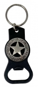 Concho Bottle Opener Key Chain - Texas Star