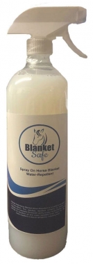 Blanket Safe Spray on Horse Blanket Water Repellent