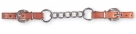 Martin Saddlery Latigo Curb Strap With 5 Link Chain Center