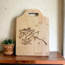 Jumping Horse Bamboo Cutting Board / Charcuterie Board / Cheese Board