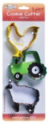 Tractor and Barnyard Friends Cookie Cutters - 3 Pack