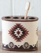 De Leon Collections Casa Del Sol Poly Resin Toothbrush Holder