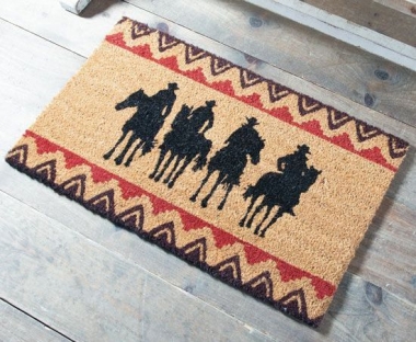 Riders Welcome Entry Mat