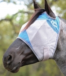 Cashel Military Support Blue Crusader Fly Mask Without Ears