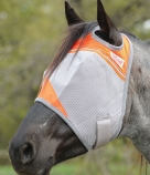 Cashel Animal Rescue Orange Crusader Fly Mask Without Ears