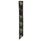 Showman Black Nylon Tie Strap With Cactus Print