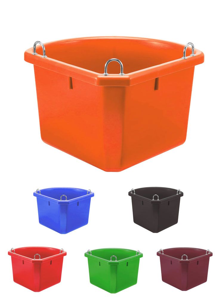 Flat Back Buckets - 20 Quart - 12 Pack: Chicks Discount Saddlery