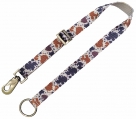 Showman Cow Print Nylon Bucket Strap