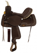 Double T Vivien Barrel Style Saddle