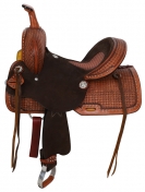 Double T Priscilla Barrel Style Saddle - Youth