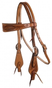 Professionals Choice Feather Browband Headstall