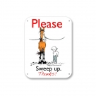 Fergus The Horse Barn Sign - Sweep Up