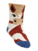 LeMieux Childrens Mini Fluffy Character Socks - Flash