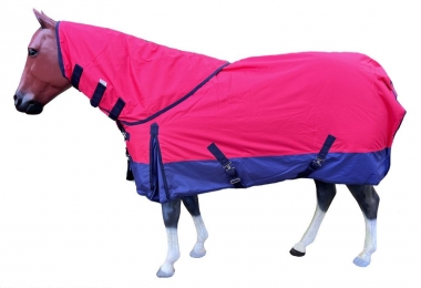 Chicks Saddlery 1200 Denier Combo Neck Waterproof Turnout Blanket - 200 gr  Fill