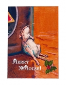 Sally Mitchell 10 Pack Of Blank Cards - Merry X Mouse