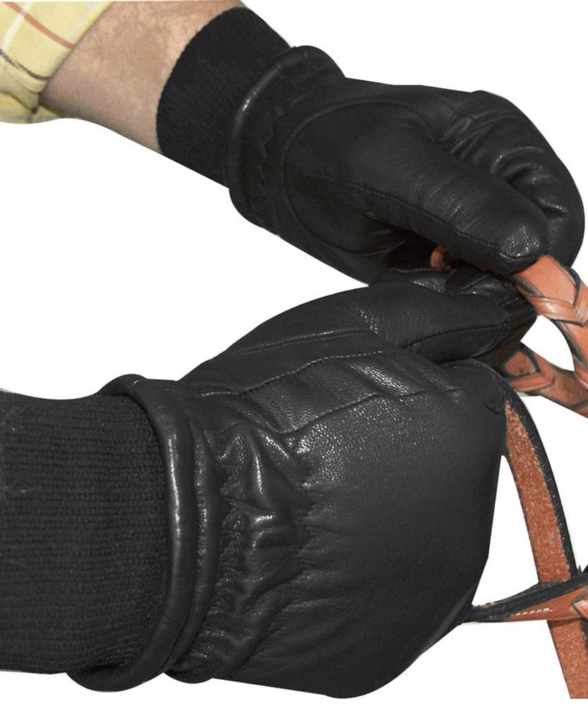 fleece lined riding gloves