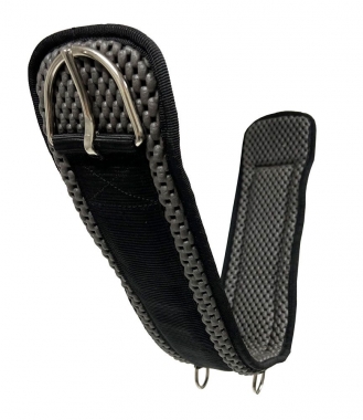 Rugged Ride Extra Wide Waffle Weave Breathable Neoprene Girth: Chicks ...