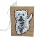 Westie Gift Tag - 5 Pack