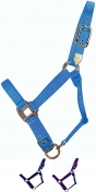 Hamilton Deluxe 1 Inch Adjustable Nylon Halter - Yearling/Cob