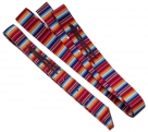 Tough-1 Tie Strap And Off Billet Set - Serape Stripes