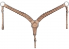 Tough-1 Kirby Roughout Breast Collar With Buckstitch And Tooling