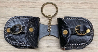 High Quality Wallet Leather Bag Handbag Purse Keychain Keyring Key