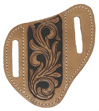 Tooled leather knife sheath 2024