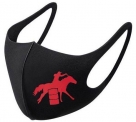 Horse Print Ear Loop Face Mask - Barrel Racer