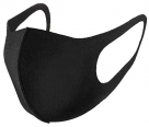 Black Ear Loop Face Mask - 20 Pack