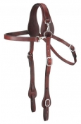 Tough-1 Leather Mule Headstall