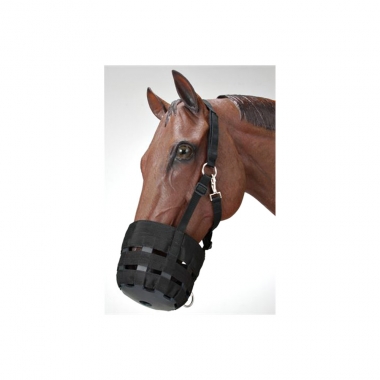 Neoprene-Lined Free to Breathe Grazing Muzzle Halter Set: Chicks