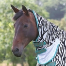 Shires Tempest Fly Neck Cover - Zebra