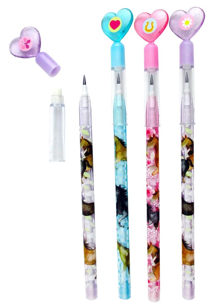 Rainbow Unicorn 8 Click Multicolor Pen Set - 3 Pack: Chicks Discount  Saddlery