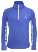 RJ Classics Sienna Jr Long Sleeve Training Shirt With 37.5 Thermo Tech - Baja Blue