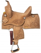 Royal King Amarillo Youth/Pony Barrel Saddle - 10 Inch