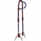 Royal King Sierra Beaded One Ear Headstall