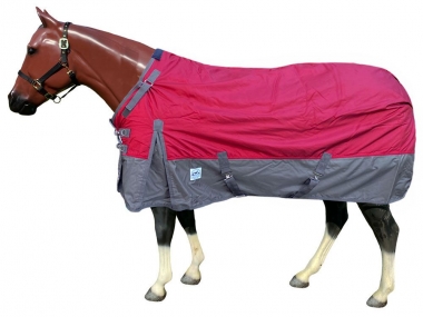 Rugged Ride 1680 Denier Waterproof Adjustable Neck Turnout Blanket