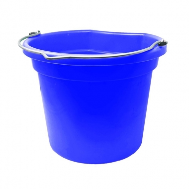 Flat Back Buckets - 20 Quart - 12 Pack: Chicks Discount Saddlery