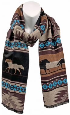 Khaki Trail popular Southwestern Scarf