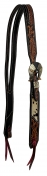 Showman Dogwood Tooled Split Ear Headstall