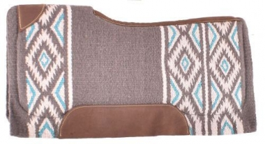 Grey western saddle pad hot sale